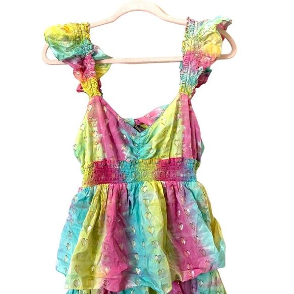 SAYLOR Leola Tiered Midi‎ Dress Sz XL - Picture 5 of 6